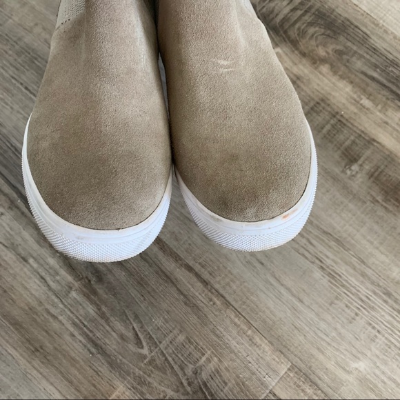 Steve Madden Tan Suede Sneakers - Picture 3 of 6